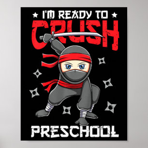 Poster Crianças Estou Pronto Para Dominar Pré-Escolar Ck