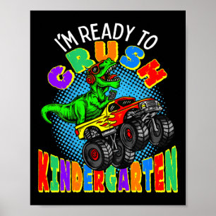Poster Crianças, estou pronto para esmagar o jardim de in