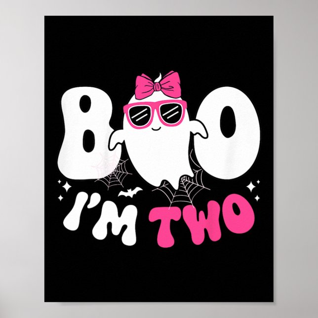 Poster Crianças Fantasmas Boo Eu sou a Garota segundo ani (Frente)