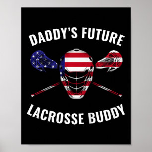 Poster Crianças Lacrosse Garotos Pai Futuro Lacrosse Bu