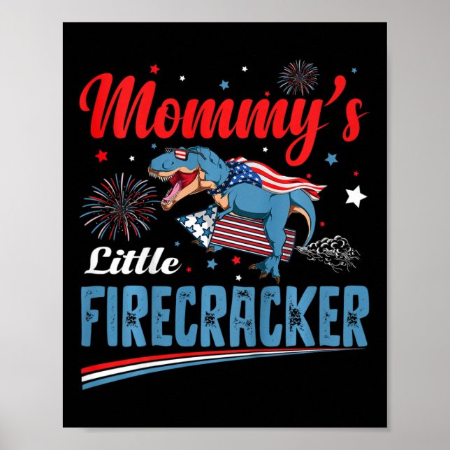 Poster Crianças Mamãe Pequena Independência do Firecracke (Frente)