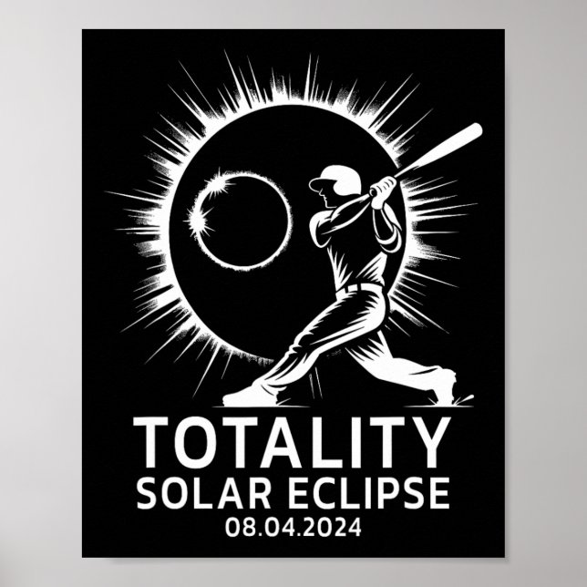 Poster Crianças Meninos Toddler Boys Total Eclipse Solar  (Frente)