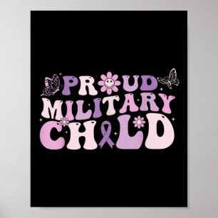 Poster Crianças Militares Orpadas Para Crianças Militares