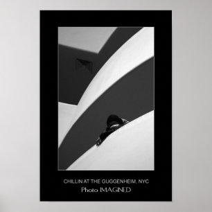 PÓSTER CRIANÇAS NO GUGENHEIM, NYC, NY, NY
