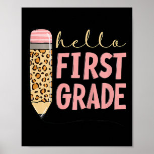Poster Crianças No Primeiro Dia De Meninas Na Escola Cham