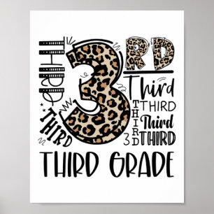 Poster Crianças Professoras Ck Para Escola Terceiro Grau 