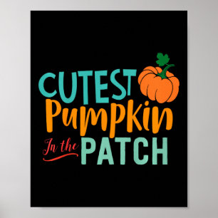 Poster Crianças Pumpkin Mais Corajoso Na Diversão Do Patc