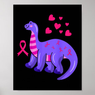 Poster Crianças Sensibilizam Cancer Camisa Toddler Rosa R