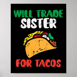 Poster Crianças Trocarão Irmã Para Tacos Toddler Boys Cin