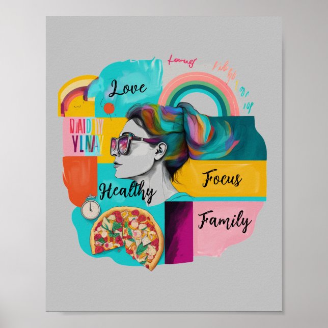 Poster Criar minha vida de sonho: um Conselho de visão de (Frente)