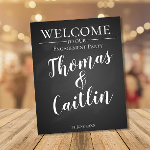 Poster Criar seu próprio sinal do partido do quadro