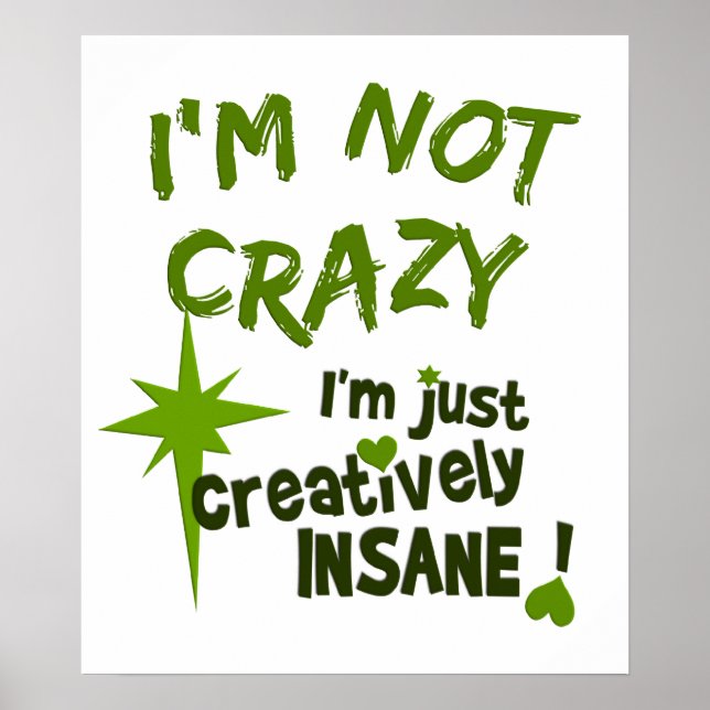 Poster criativamente insano (Frente)