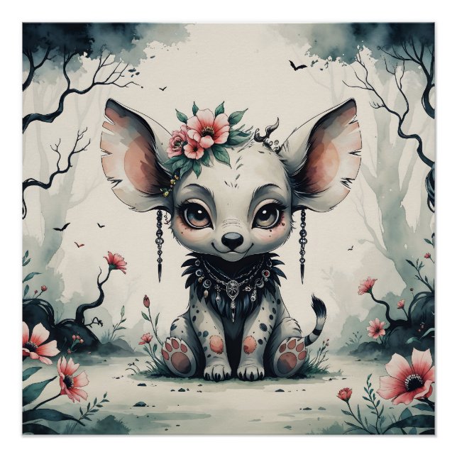 Póster Criatura Fantástica Encantada (Frente)