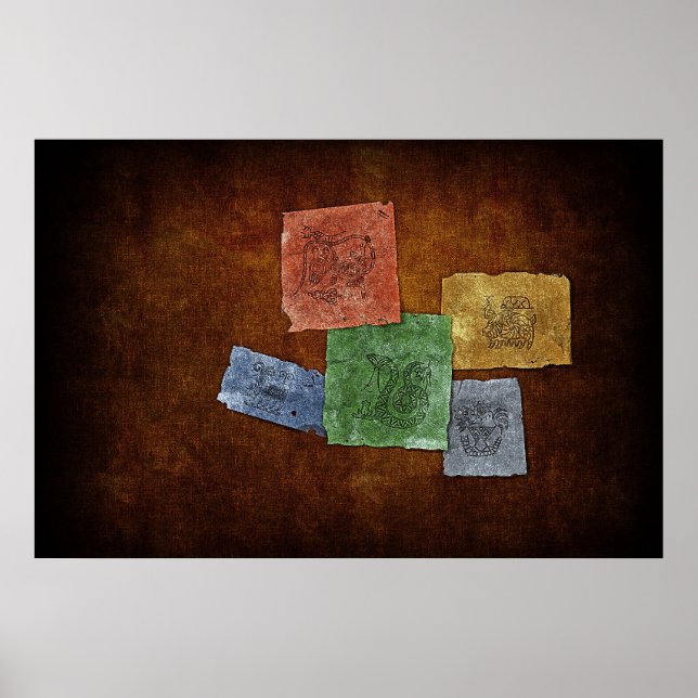 Poster Criaturas (Frente)