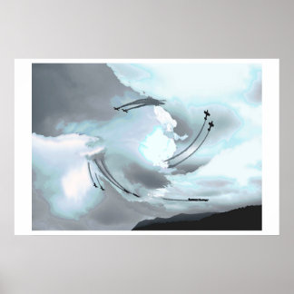 Póster Criaturas de ar