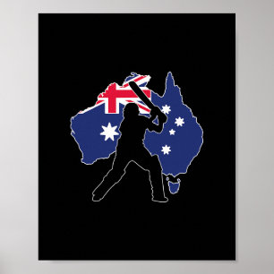 Poster Cricket Austrália