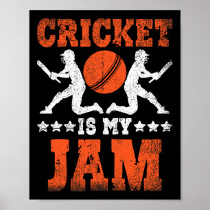 Poster Cricket é meu Cricket Jam