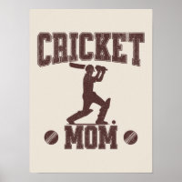 Cricket Mãe Entusiasta do Esporte Mãe Mãe
