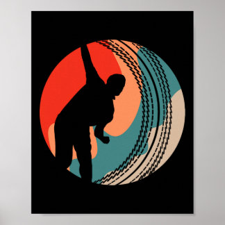 Poster Cricket Player 1
