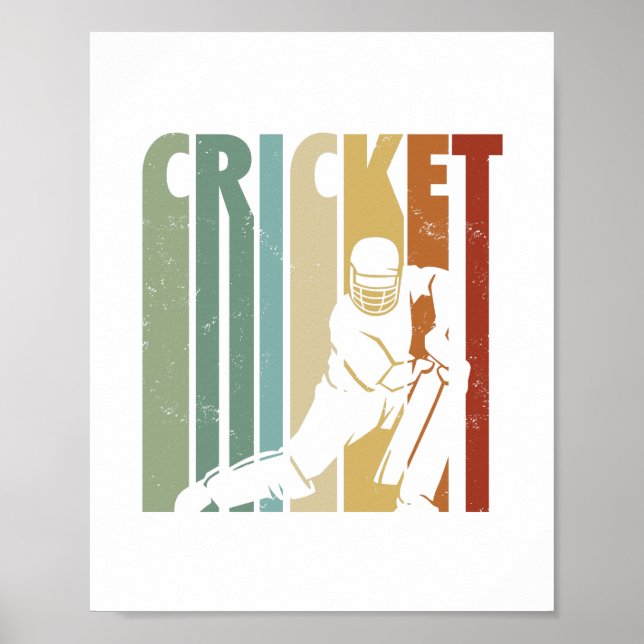 Poster Cricketer (Frente)