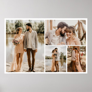 Poster Crie a sua própria colagem de 4 fotos