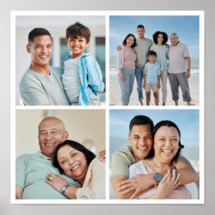 Poster Crie a sua própria colagem de 4 fotos