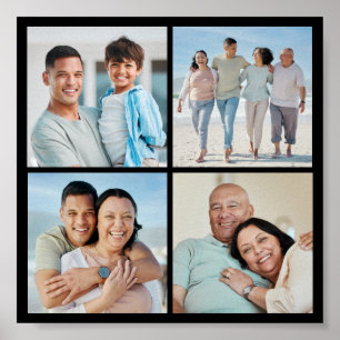 Poster Crie a sua própria colagem de 4 fotos