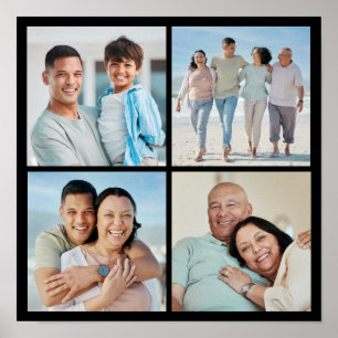 Poster Crie a sua própria colagem de 4 fotos