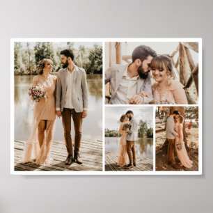 Poster Crie a sua própria colagem de 4 fotos