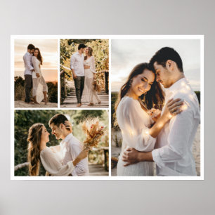 Poster Crie a sua própria colagem de 4 fotos