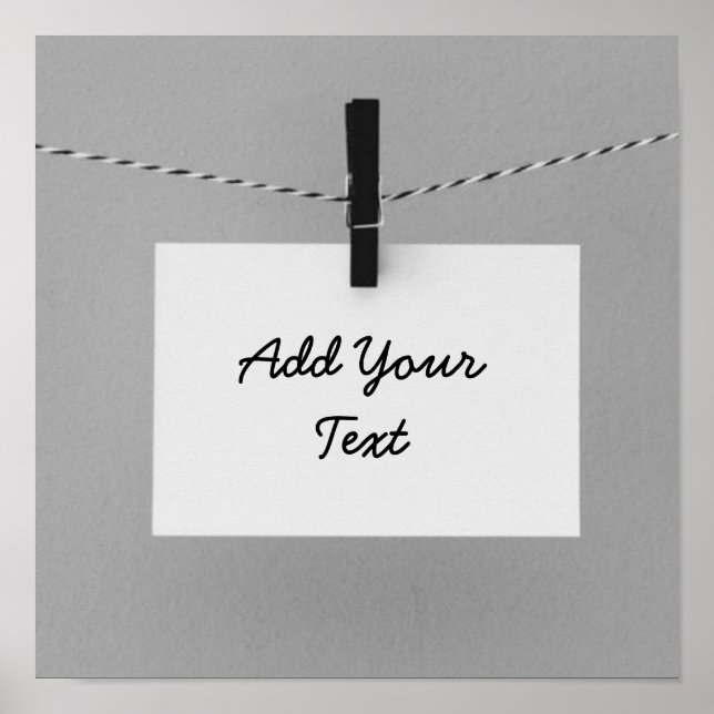 Poster Crie a sua própria nota personalizá-la (Frente)