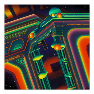 Póster Crie o universo e depois se desligue dele