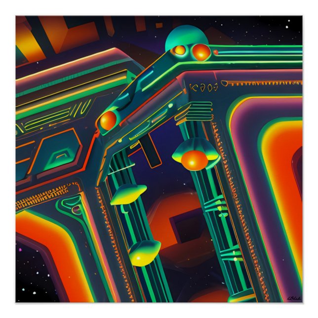 Póster Crie o universo e depois se desligue dele (Frente)