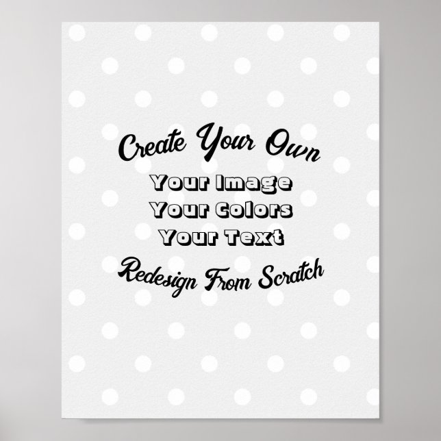 Poster Crie seu (Frente)