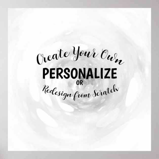 Poster Crie seu (Frente)