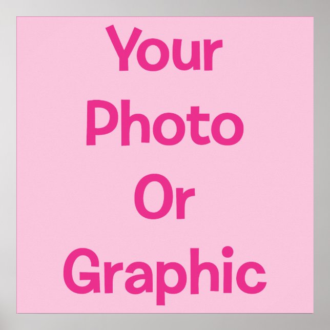 Poster Crie seu (Frente)