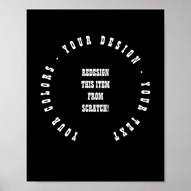 Poster Crie seu (Frente)