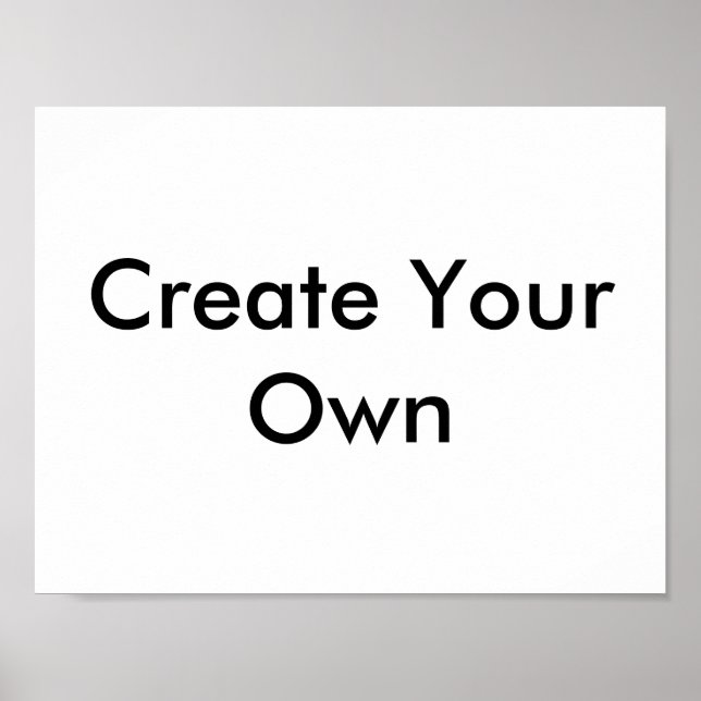 Poster Crie seu (Frente)