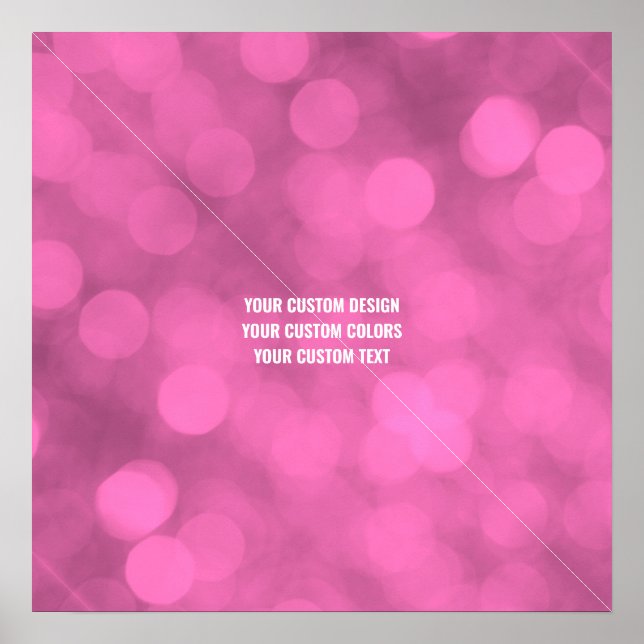 Poster Crie seu personalizado personalizado (Frente)