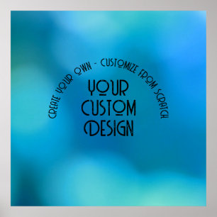 Poster Crie seu personalizado personalizado