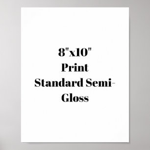 Poster Crie seu próprio 8"x10"