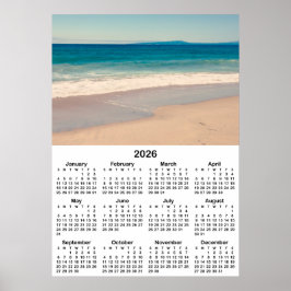 Poster Crie seu próprio calendário de fotos 20x28 de 2026