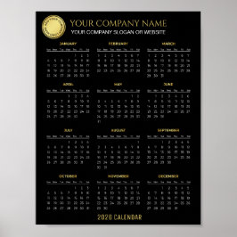 Poster Crie Seu Próprio Calendário Empresarial 2026 |