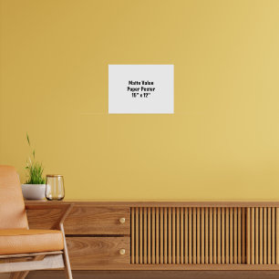 Poster Crie Seu Próprio Cartaz de Papel Matte