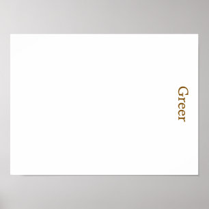 Poster Crie Seu Próprio Cartaz de Papel Matte