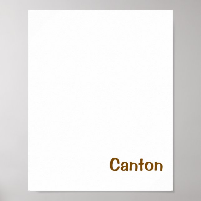 Poster Crie Seu Próprio Cartaz Fosco (Frente)