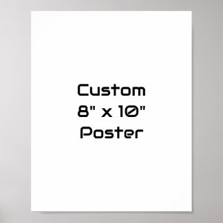 Poster Crie Seu Próprio Cartaz Fosco