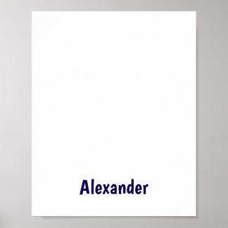 Poster Crie Seu Próprio Cartaz Fosco