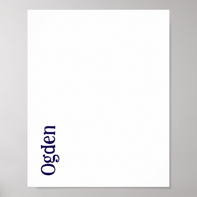 Poster Crie Seu Próprio Cartaz Fosco (Frente)