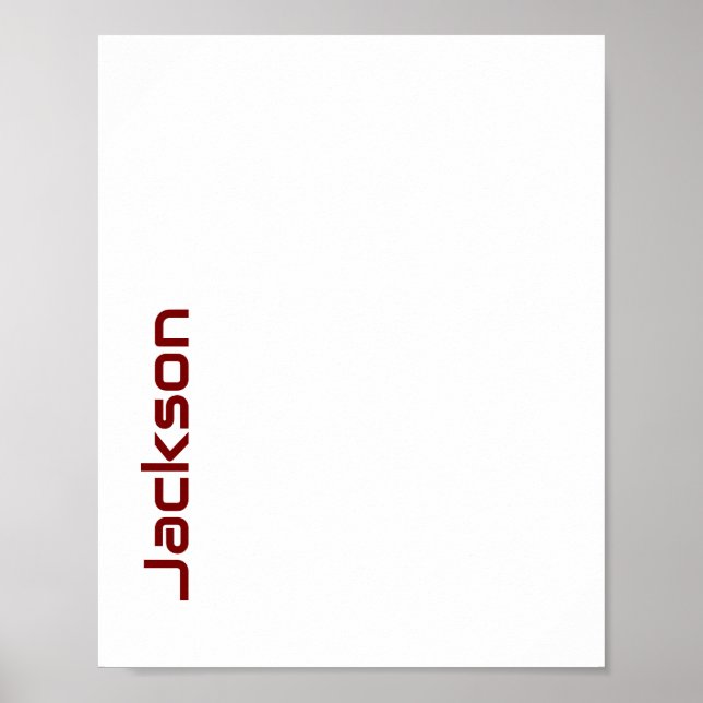Poster Crie Seu Próprio Cartaz Fosco (Frente)